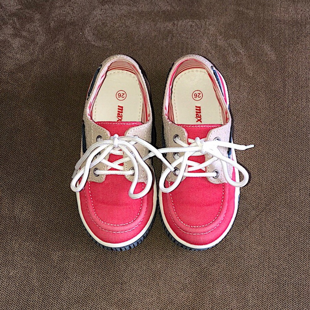 Max ⚓️ Toddler Boat Shoes - Picture 2 of 8